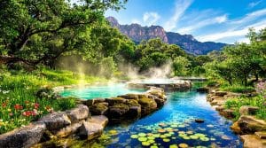 découvrez les bains de guitera, un havre de paix où la nature rencontre le bien-être. profitez d'une expérience thermale unique, avec des eaux chaudes apaisantes entourées de paysages verdoyants. offrez-vous un moment de détente et de ressourcement au cœur de la nature.