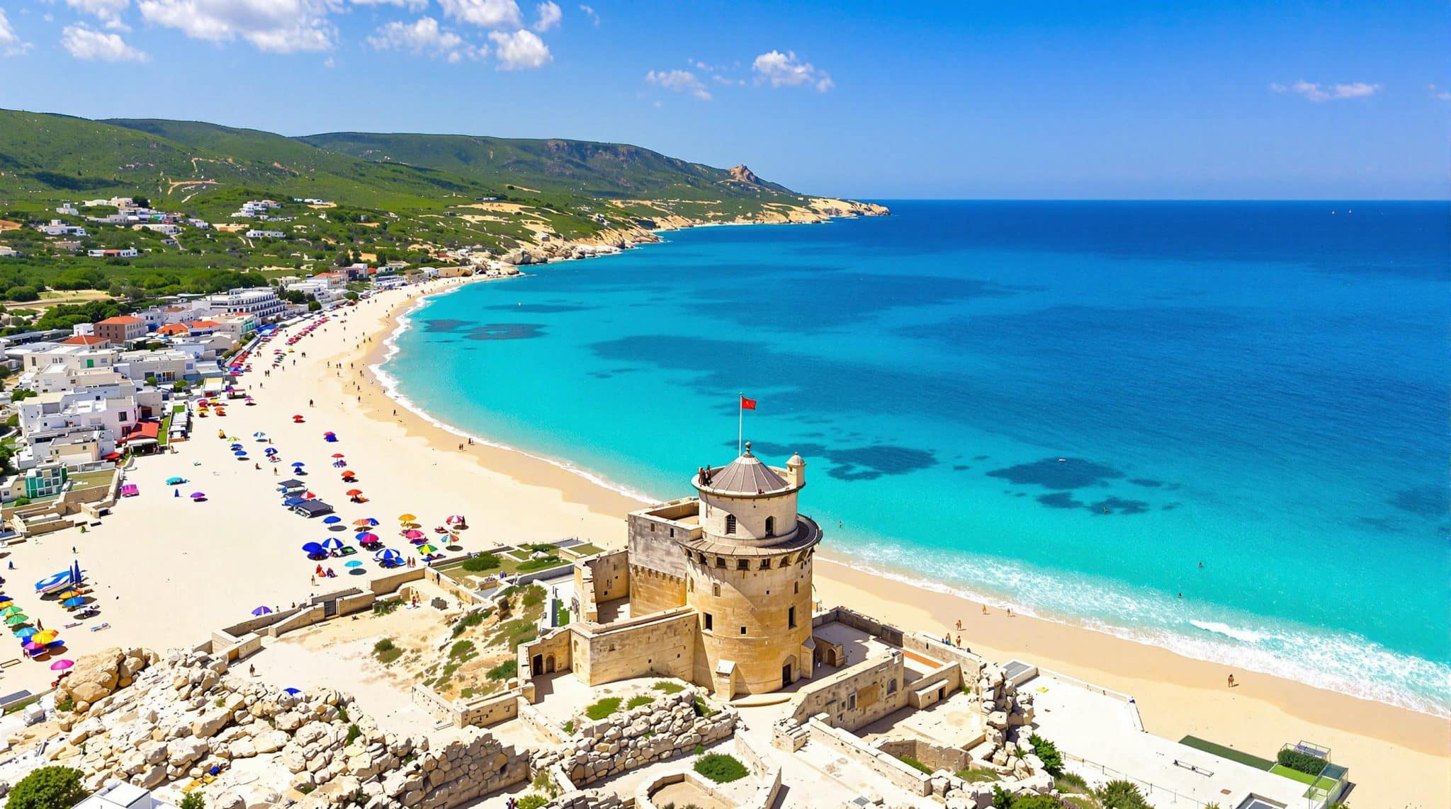 découvrez la pelosa à stintino, une plage paradisiaque en sardaigne, renommée pour ses eaux turquoise cristallines et son sable fin. un véritable coin de paradis pour les amateurs de baignade et de paysages à couper le souffle.