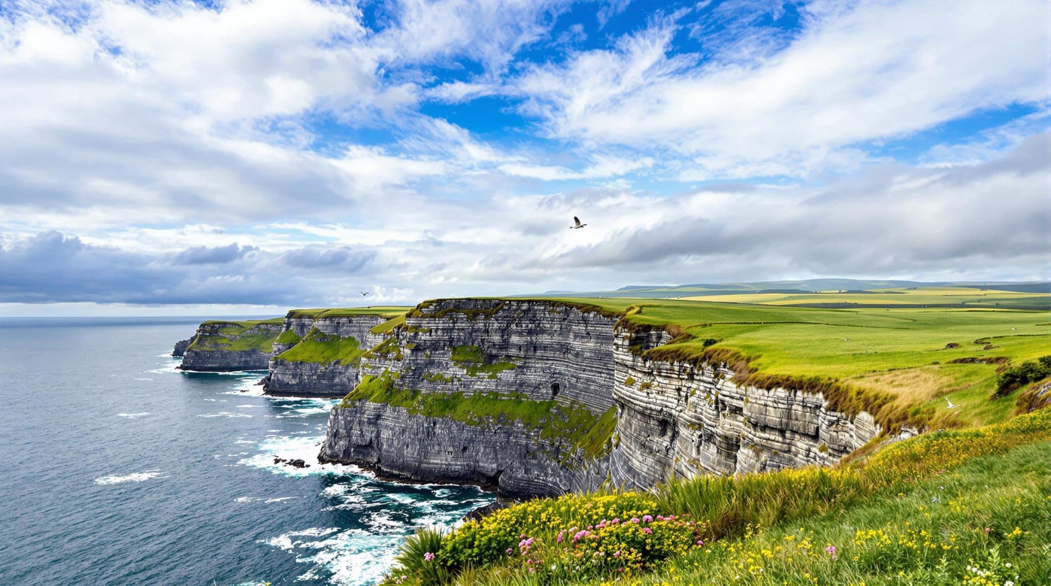 découvrez l'irlande sous toutes ses facettes avec nos séjours et circuits tout compris. explorez l'île verte, ses paysages époustouflants, sa riche culture et ses traditions uniques. partez à l'aventure et laissez-vous séduire par la magie de l'irlande.