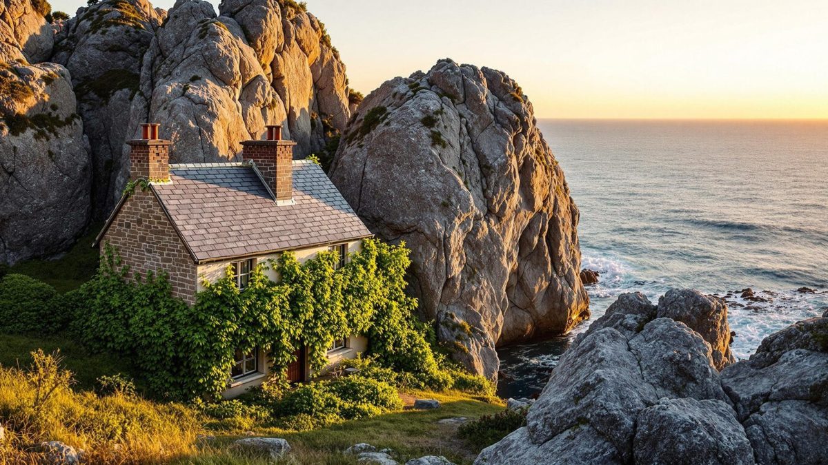 découvrez le gouffre de plougrescant, une merveille naturelle de la bretagne où se niche la célèbre maison entre les rochers. explorez ce site unique, mêlant paysages époustouflants et riche histoire, pour une expérience inoubliable au cœur de la côte de granit rose.