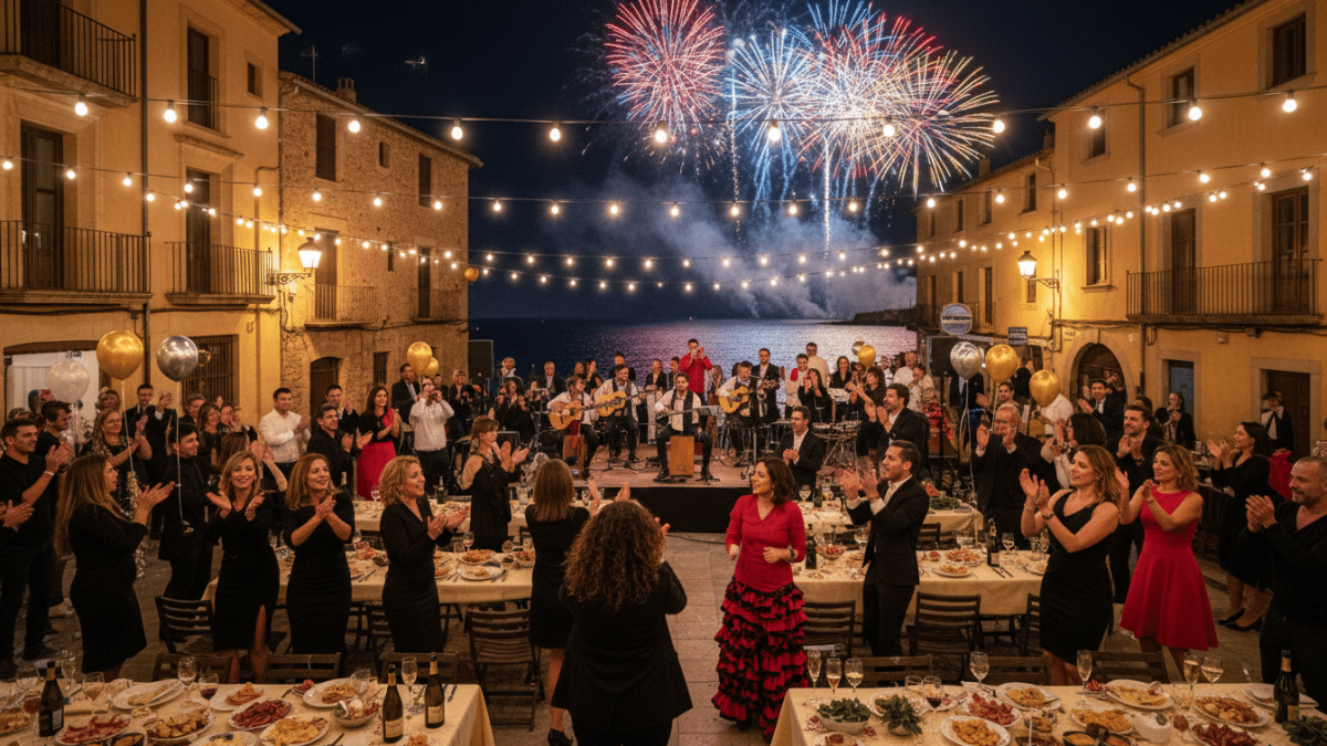 célébrez le réveillon de la saint-sylvestre à rosas en espagne avec des fêtes animées, des spectacles et une ambiance festive inoubliable pour bien commencer la nouvelle année.