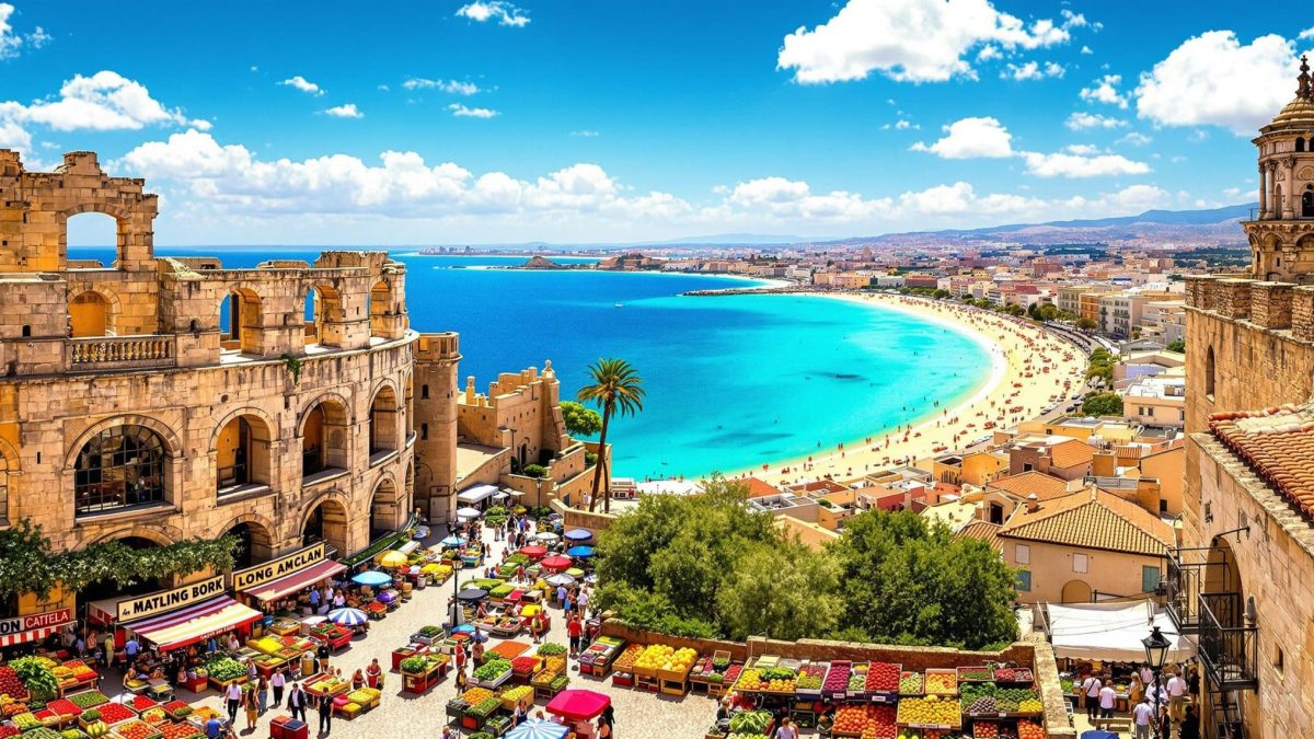 découvrez cagliari en une journée avec notre itinéraire essentiel. explorez les monuments emblématiques, savourez la cuisine locale et profitez des paysages à couper le souffle de cette magnifique ville de sardaigne. ne manquez pas les incontournables pour vivre une expérience mémorable !