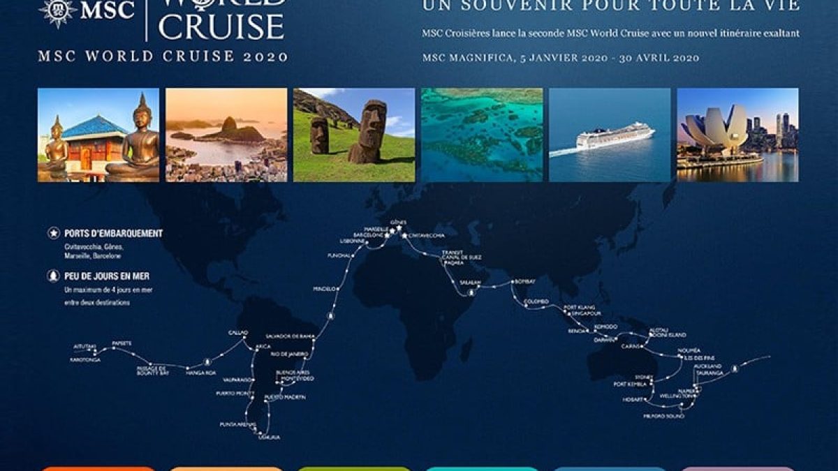croisiere tour du monde
